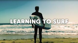 What It Feels Like When You First Learn To Surf...