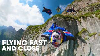 Wingsuit Flying Formation in "The Crack"  | Miles Above 3.0