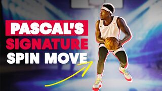 NBA Star Breaks Down His Signature Move | Pascal Siakam's Spin Move