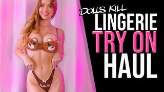 Dolls Kill - Lingerie + Outfit Try On Haul! (2022)