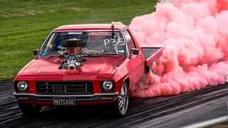 Extreme Car Burnout with HUGE smokes