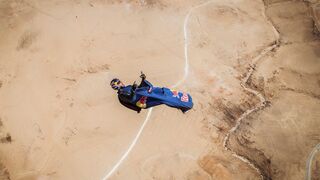 Wing Suit Jumping at the Lowest Point on Earth | Operation: Dead Sea