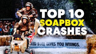 Top 10 Crashes from London's Red Bull Soapbox Race