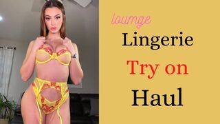 Lounge Underwear Lingerie Try On Haul 2022
