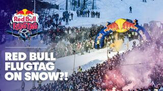Flying High, Falling... Soft? Meet Flugtag On Snow | Red Bull Flugtag