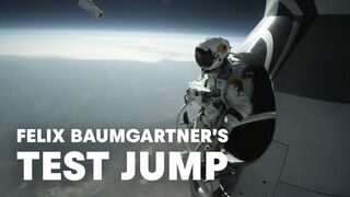 Felix Baumgartner's Test Jump - Red Bull Stratos