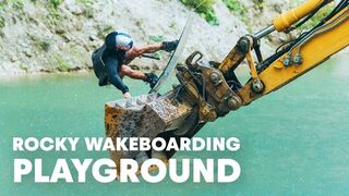 How They Built A DIY Wake Park in Austria | Falling Rocks - Behind The Scenes