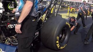 Ride Along with Matt Sackman and Antron Brown at Atlanta Dragway