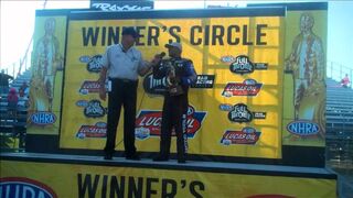 Winner's Circle: Antron Brown at Texas Motorplex