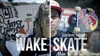 Game of S.K.A.T.E. - Wakeskate vs. Skateboard