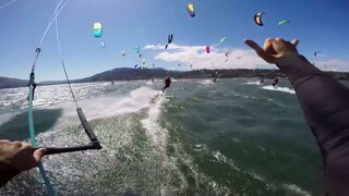 This Kiteboarder is More Stoked Than You Are