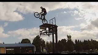 World Record for highest Trial Bike Jump