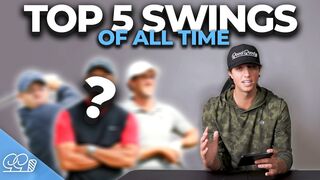 Top 5 Best Golf Swings Of All Time | Good Good Labs