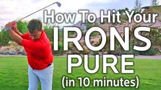 HOW TO HIT YOUR IRONS PURE WITH THIS SIMPLE DRILL