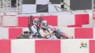 F1 Miami Grand Prix Brings Go-Kart Racing To The Miami Design District