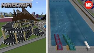 Minecraft Underwater Go-Kart Track | Amusement Park Series!