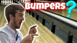 We Have To Use The Bumpers!! PBA Pro Vs Amateur Bowler!
