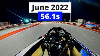 56.1s Hot Lap - COTA Karting [June 2022 Layout]