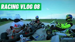 Fighting For A Podium w/ Onboard 360 Camera!! - Racing Vlog 08 [Lo206] - Hill Country Kart Club