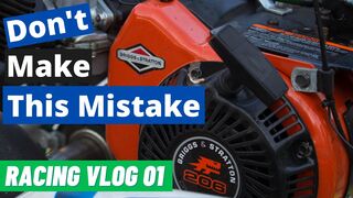 DON'T DO THIS!! - Racing Vlog 01 [Lo206 Karting]