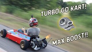 Maxing Out The Injector On The Turbo Go Kart! | Stage 5 Turbo Predator 212 Drive!