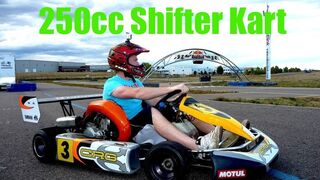 250cc Shifter Kart. F.A.S.T. GoPro Footage!