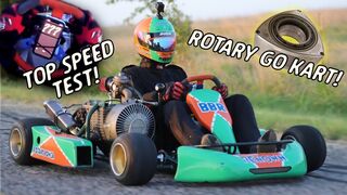 Rotary Shifter Go Kart TOP SPEED! | Rotary Motorcycle Kart Ep 8