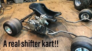 Building a YZ85 shifter kart part 1