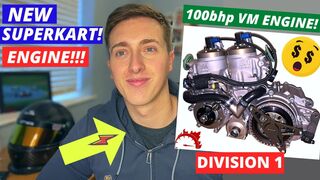 My New VM 250cc TWIN Cylinder Superkart Engine! (100bhp Division 1 Engine for 2022 Season)!!! ????