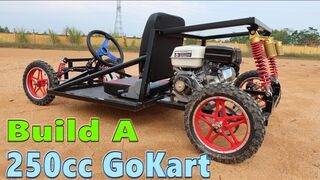 Build a 250cc Go Kart at Home - Tutorial