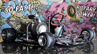 Rotary Shifter Go Kart First Drive! | Full Send and Warehouse Drifts!