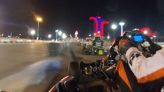 SKUSA SuperNats 2018 KZ Heat race #2