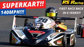 Rob Stubbs - 250 Superkart - Round 1 - Oulton Park. 12th to 5th place! First race back in 6 years!