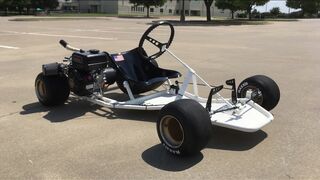 Homemade Racing Go Kart (Shifter Kart Frame) Build