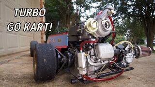 Go Kart Turbo Install! | Turbo Drift Kart Build