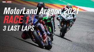 Last laps show from Aragon 2021 Race 1