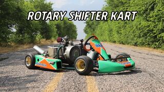 Rotary Shifter Go Kart Street Drive! (We Break It...) | Rotary Go Kart Build Ep 6