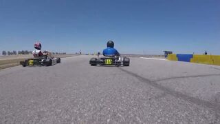 2022 SKUSA Buttonwillow CA Pro Kart 1st Round KA100 Senior Intense Practice Session.