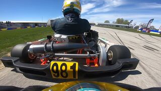 Route 66 Sprint Series New Castle Motorsports Park Ka100 Sr. Sunday final (41st-5th)