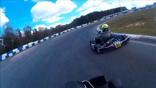 GoPro Motorplex Shifter Kart Practice - Old Tires