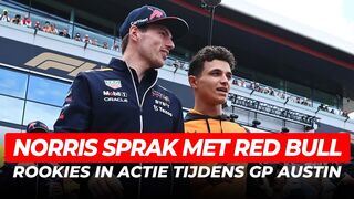 Rookies in actie tijdens GP Austin, Norris sprak met Red Bull Racing | GPFans News