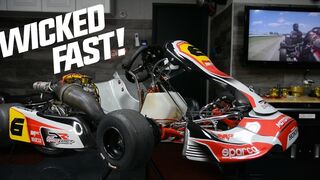 Learning to Drive a Shifter Kart! This thing is CRAZY FAST!