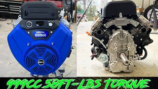 ???? NEW 999cc V Twin Engine ~ 58Ft-Lbs Of Torque!!!