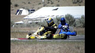 125 Shifter Karts main action @ SRK, Idaho 2012, Trackmagic Hornet, Honda 125cc
