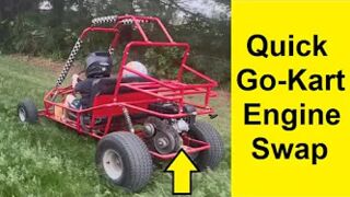Quick Go-Kart Engine Swap