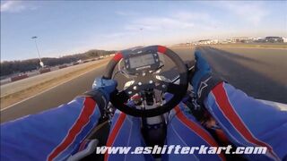 Shifter Kart Free Practice at South Garda karting with CKR Driver Alessandro Pelizzari
