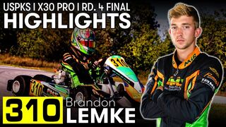 ONBOARD HIGLIGHTS | USPKS Rd. 4 X30 Pro Final | #310 Brandon Lemke
