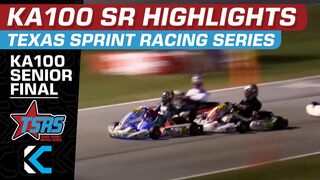 Texas Sprint Racing Series Finale 2022 - KA 100 Senior Main Event - SpeedSportz Racing Park