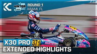 2022 SKUSA Winter Series Miami 1 | X30 Pro Saturday | EXTENDED HIGHLIGHTS