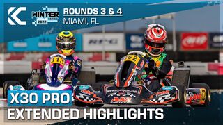 2022 SKUSA Winter Series Miami 2 | X30 Pro | EXTENDED HIGHLIGHTS